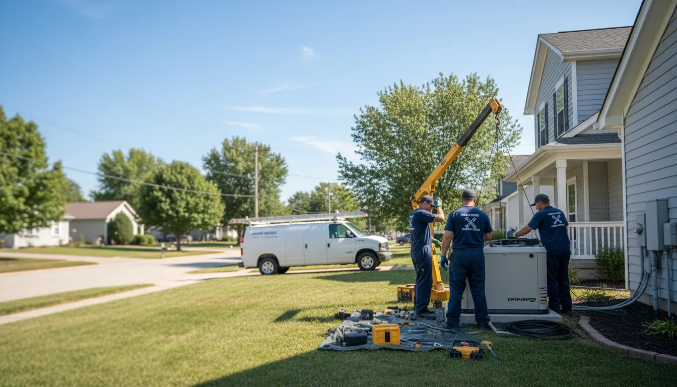 Generator Installation in Villa Grande, CA near me